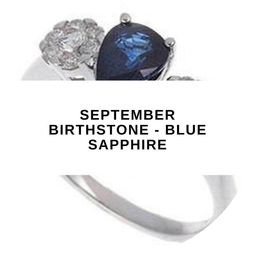 September Birthstone - Blue Sapphire