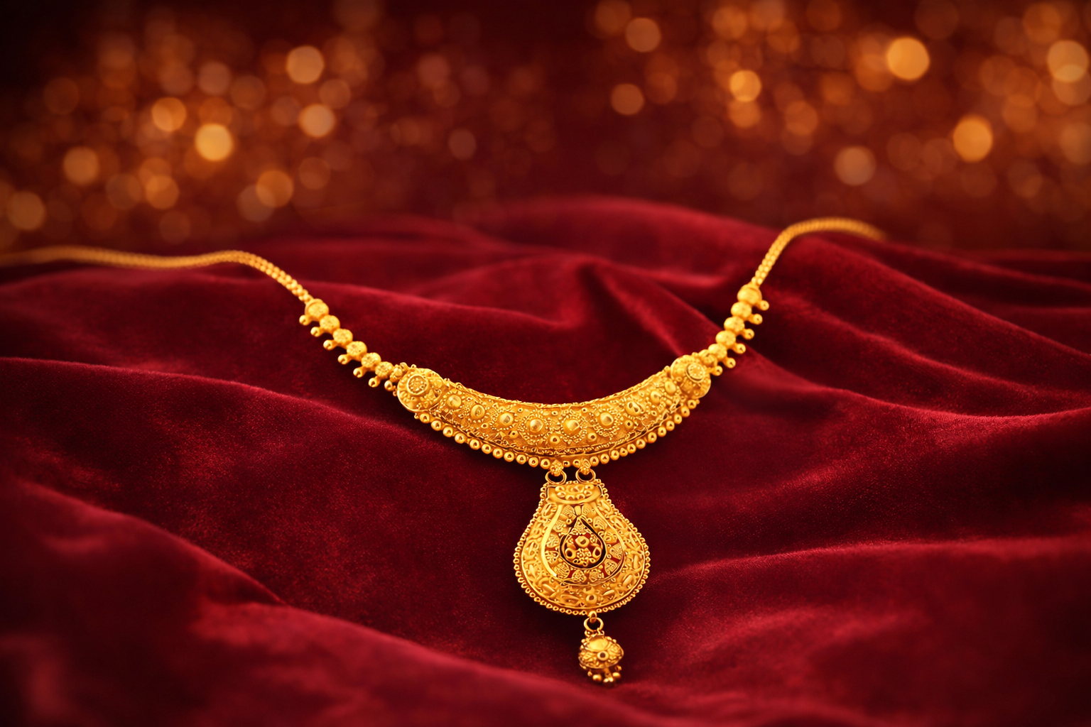 How Do You Choose the Perfect 22ct Gold Necklace Style for Daily Wear, Festivals, or Bridal Looks?