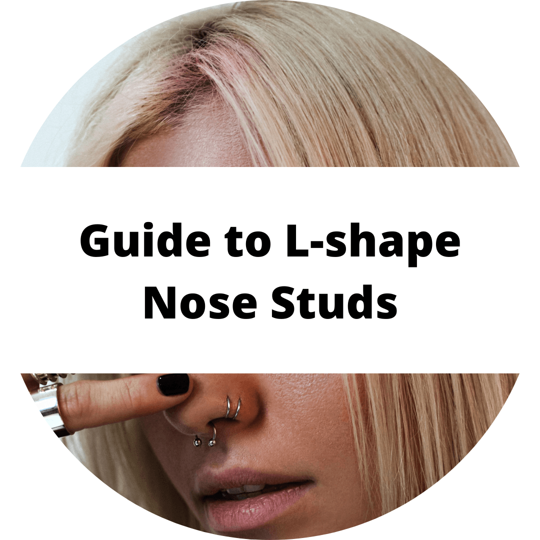 Which Nose Piercing Should I Get? A Guide to L-shaped Nose Studs - Minar Jewellers