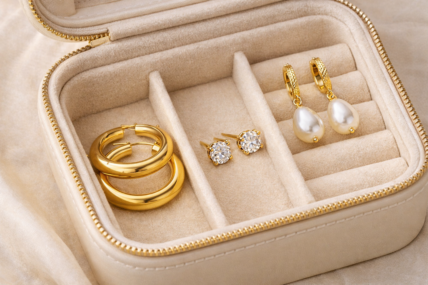 Top Gold Earrings, Hoops and Studs for Every Occasion