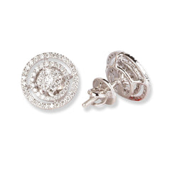 18ct White Gold Diamond Set MCS6262/3 - Minar Jewellers