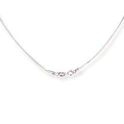 18ct White Gold Diamond Set (Pendant + Chain + Earrings) MCS7045 MCS7046 - Minar Jewellers