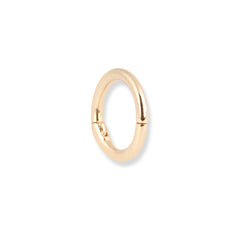 18ct Yellow Gold Plain Finish Nose Ring NR-7832 - Minar Jewellers