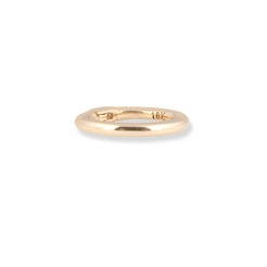 18ct Yellow Gold Plain Finish Nose Ring NR-7832 - Minar Jewellers