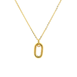 22 Carat Yellow Gold Necklace | Oval Shaped Openable Pendant Design