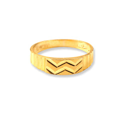 22ct Gold Children's Ring GR-8321 - Minar Jewellers