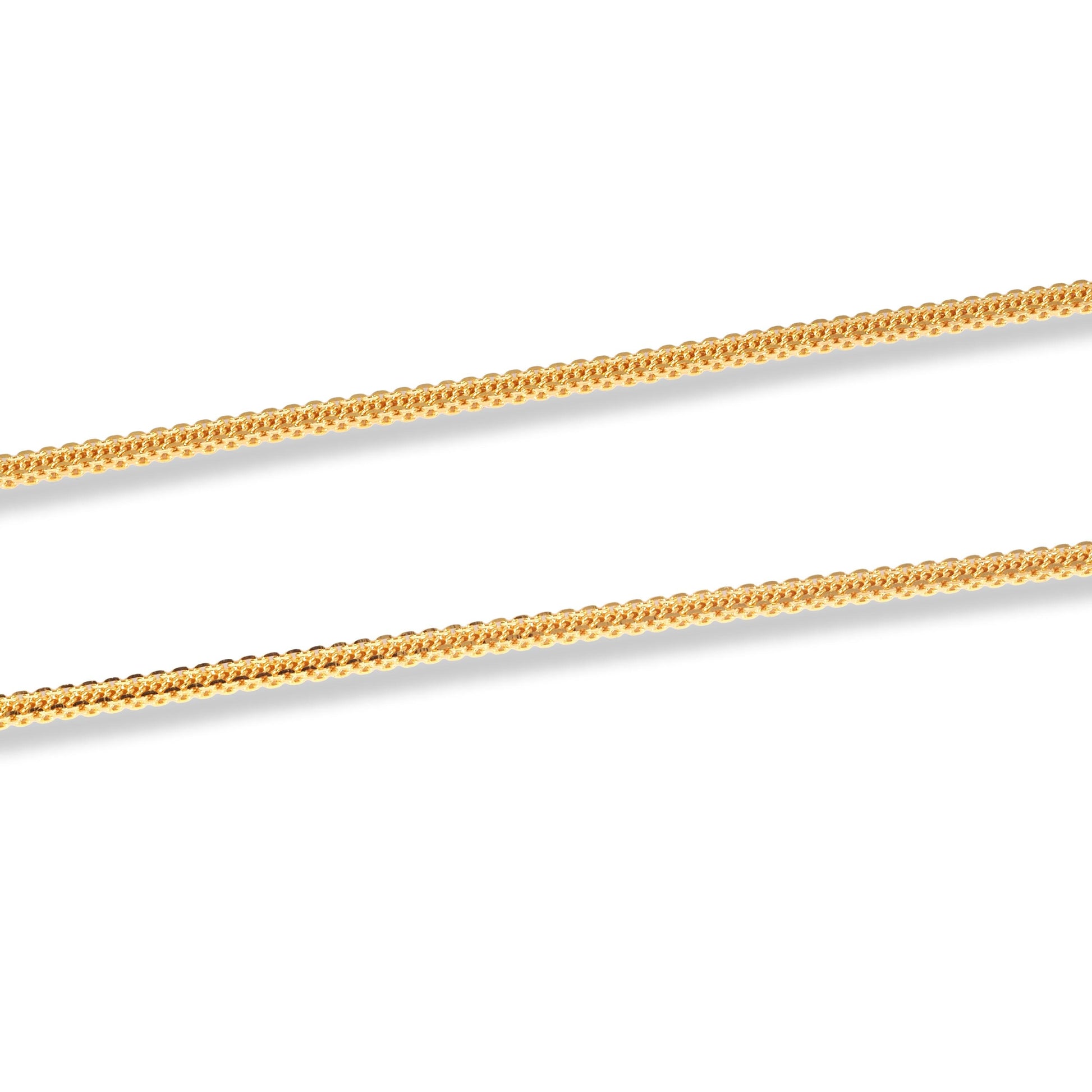 22ct Gold Fancy Dovetail Chain with Lobster Clasp C-7134 - Minar Jewellers