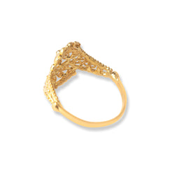 22ct Gold Filigree Ring (2.8g) LR-6568 - Minar Jewellers