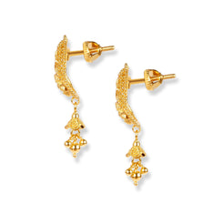 22ct Gold Set with Filigree Work N-7906 - Minar Jewellers
