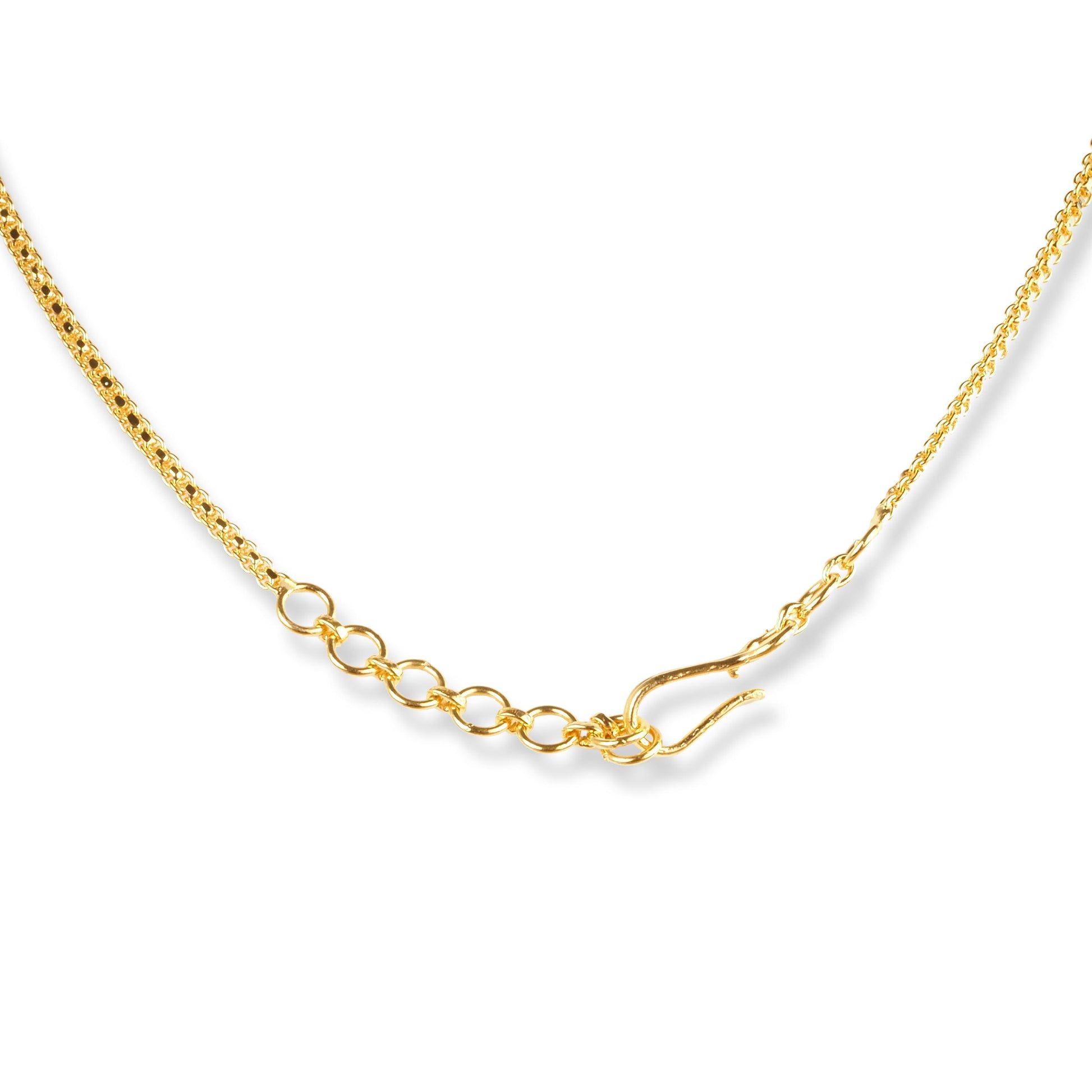 22ct Gold Filigree work Design Set with Beaded Drops N-7925 - Minar Jewellers