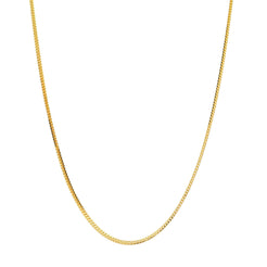 22ct Gold Foxtail Chain for Men & Women – Durable Lobster Clasp | 22K Gold Jewellery