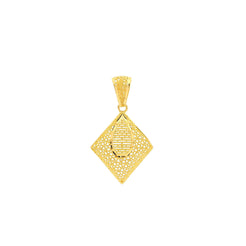 22ct Gold Jaali Pendant – Chic & Stylish Accessory for Every Occasion