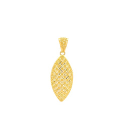 22ct Gold Jaali Pendant | Modern Touch to Traditional Craftsmanship