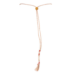 22ct Gold Multi-Strand Pearl Choker Necklace with Blue & White Cubic Ziconia Accents