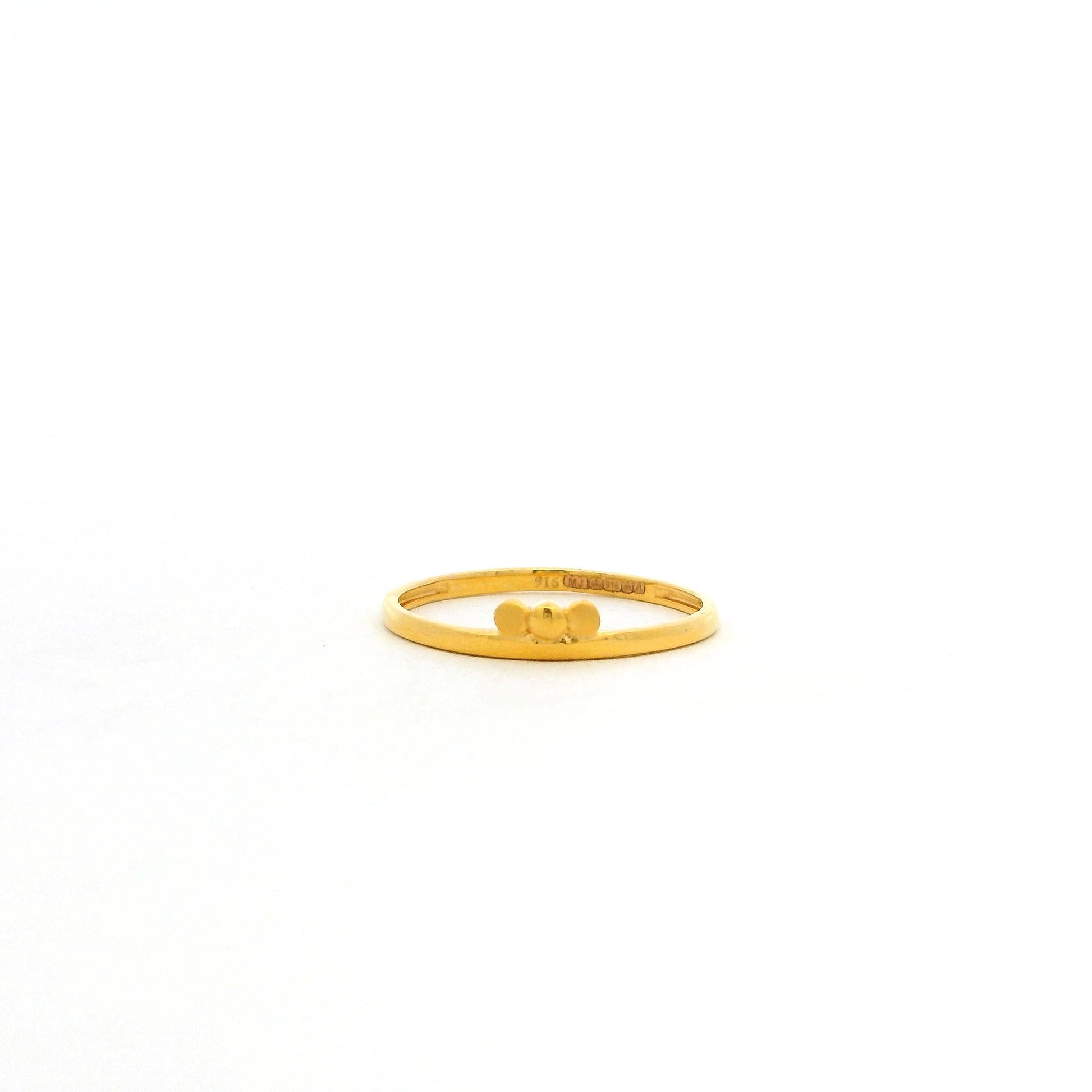 Gold Ring on a white background