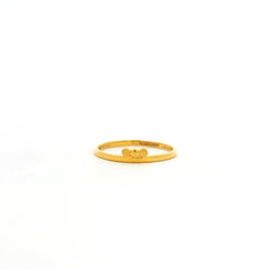 Gold Ring on a white background