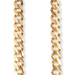 Box Chain Necklace In 18K Yellow Gold, 2.7mm - Foto 8
