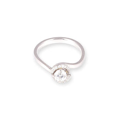 Platinum Diamond Engagement Ring VDRA3328 - Minar Jewellers