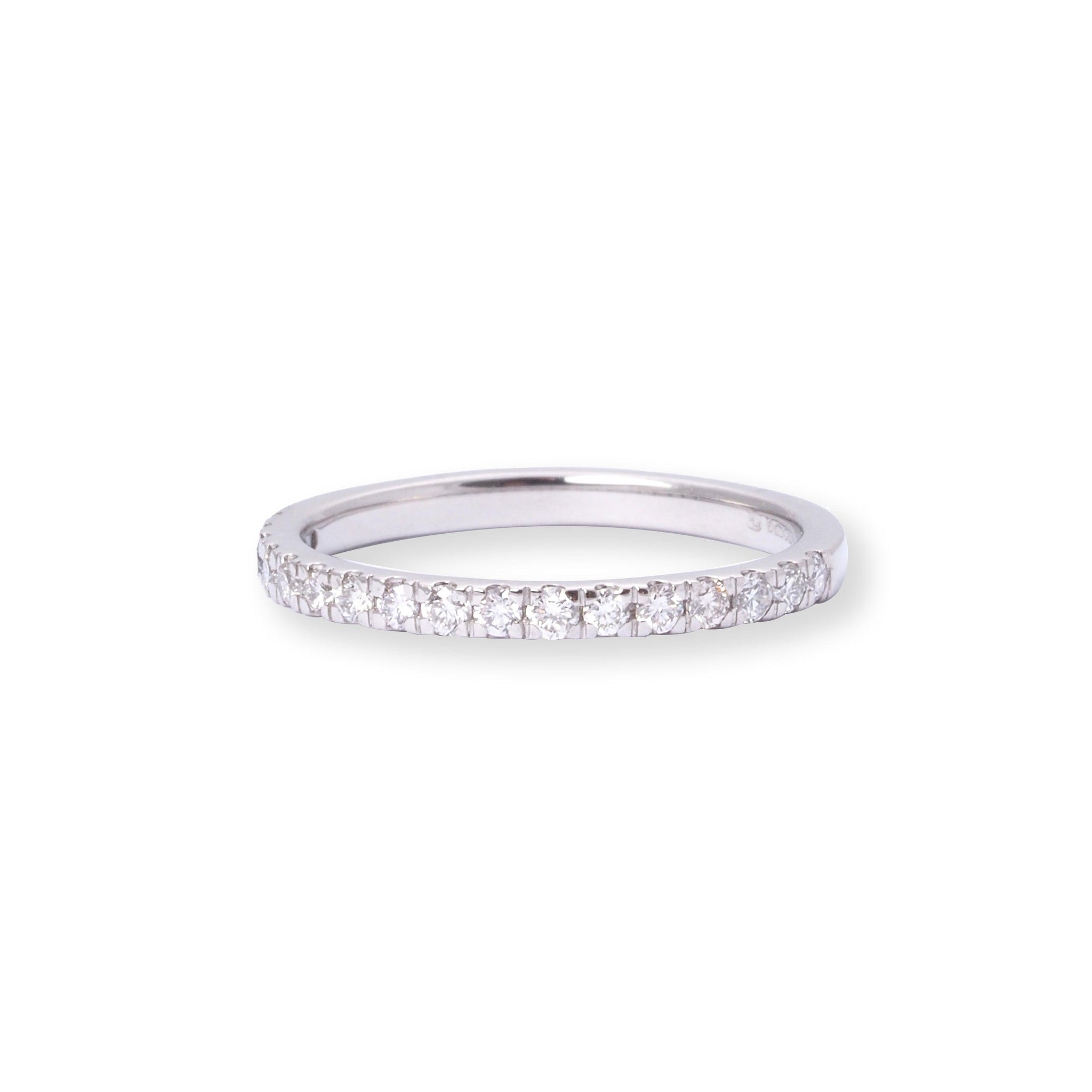 Platinum Half Eternity Diamond Ring LR-6701