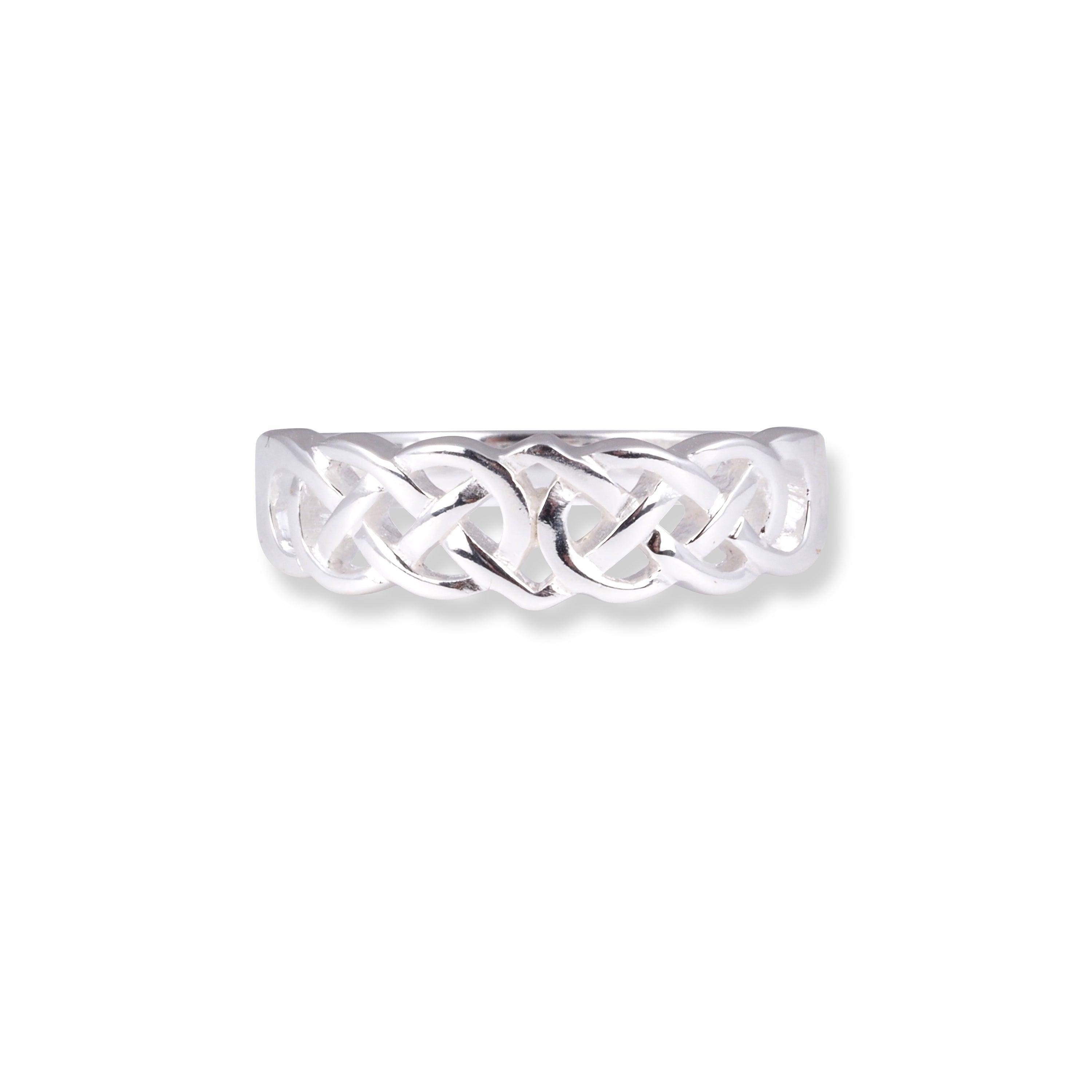 Sterling Silver Celtic Ring S253 - Minar Jewellers