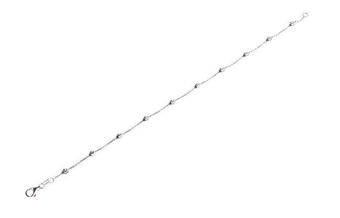 18ct White Gold Bracelet (1.64g) CH-10857 - Minar Jewellers