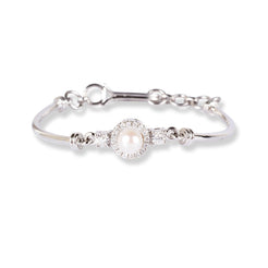 18ct Gold Diamond & Cultured Pearl Children's Bracelet MCS3613/MCS3671 - Minar Jewellers