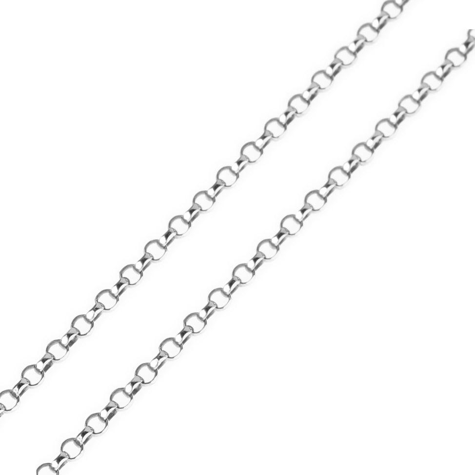 Sterling Silver Belcher Chain with Ring Clasp C-7942 - Minar Jewellers