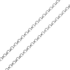 Sterling Silver Belcher Chain with Ring Clasp C-7942 - Minar Jewellers