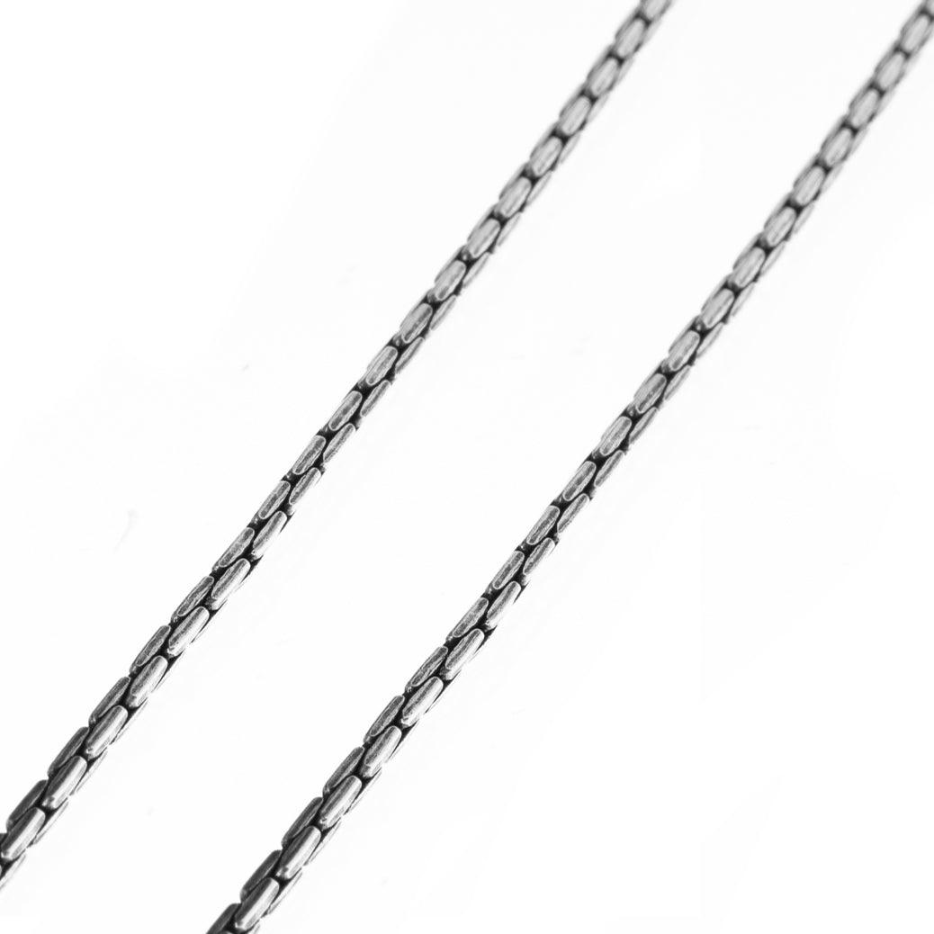 Sterling Silver Tight Cable Chain C-7950 - Minar Jewellers