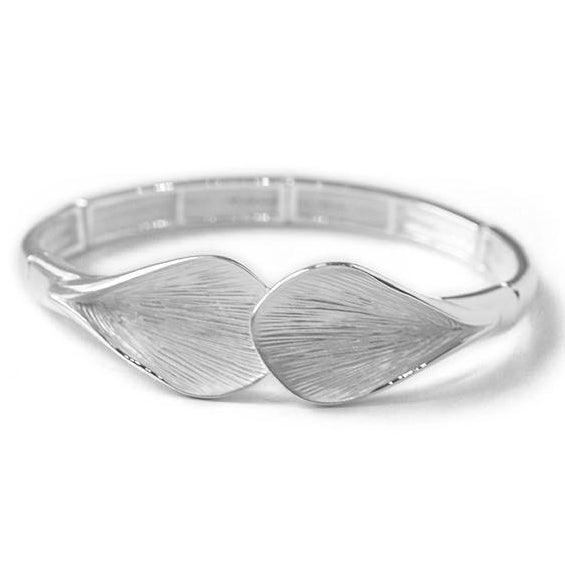 Hand Painted Silver Plated Fashion Bangle 1575s