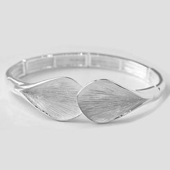 Hand Painted Silver Plated Fashion Bangle 1575s - Minar Jewellers
