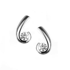 Platinum Diamond Choker Style Necklace and Diamonds N&E-2190 - Minar Jewellers