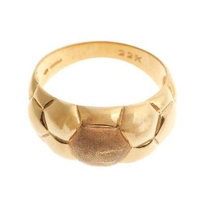 22ct Gold Gents Ring GR-4277
