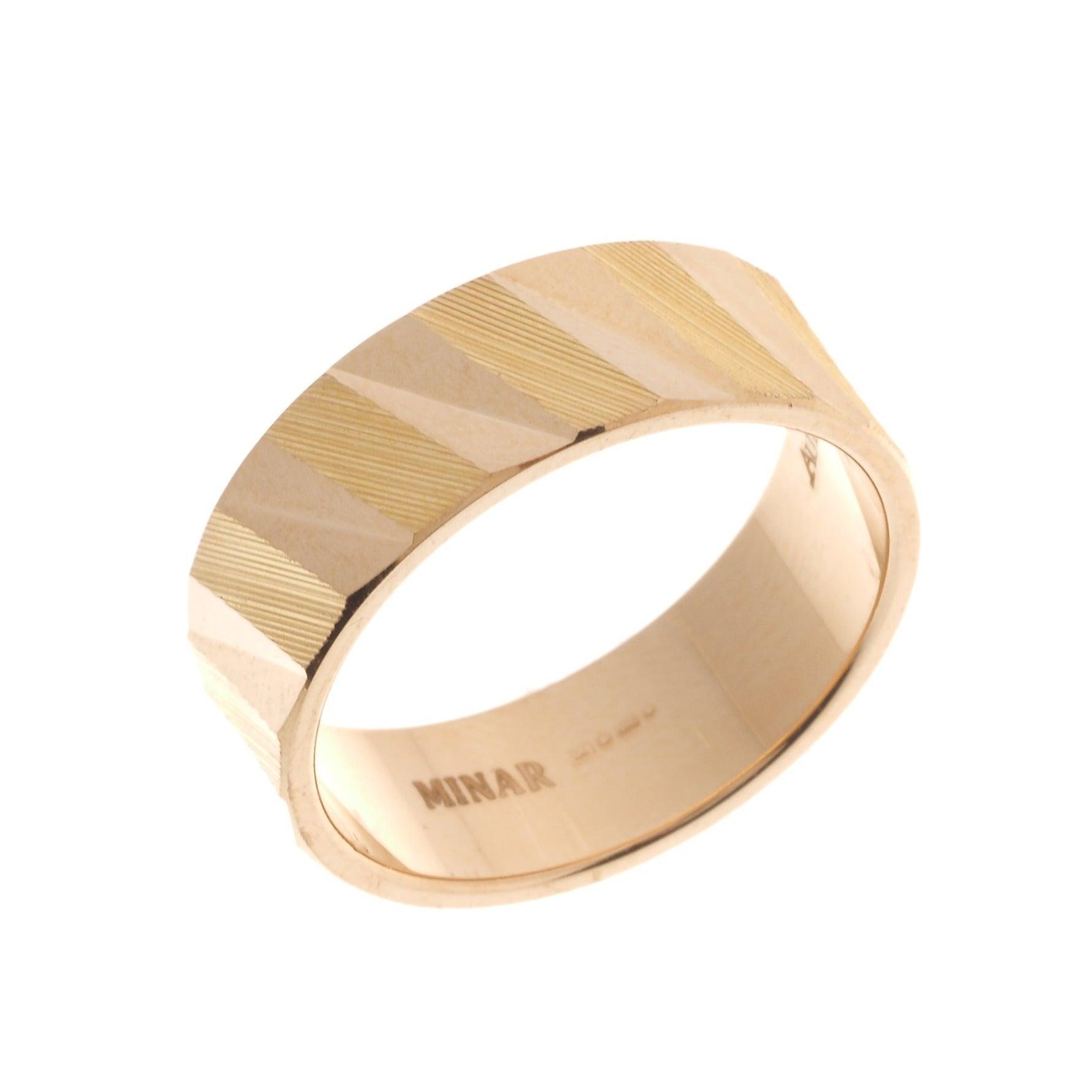 22ct Gold Wedding Band LR/GR-6933 - Minar Jewellers
