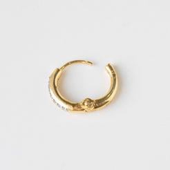 18ct Gold Diamond Nose Ring MCS3315 - Minar Jewellers