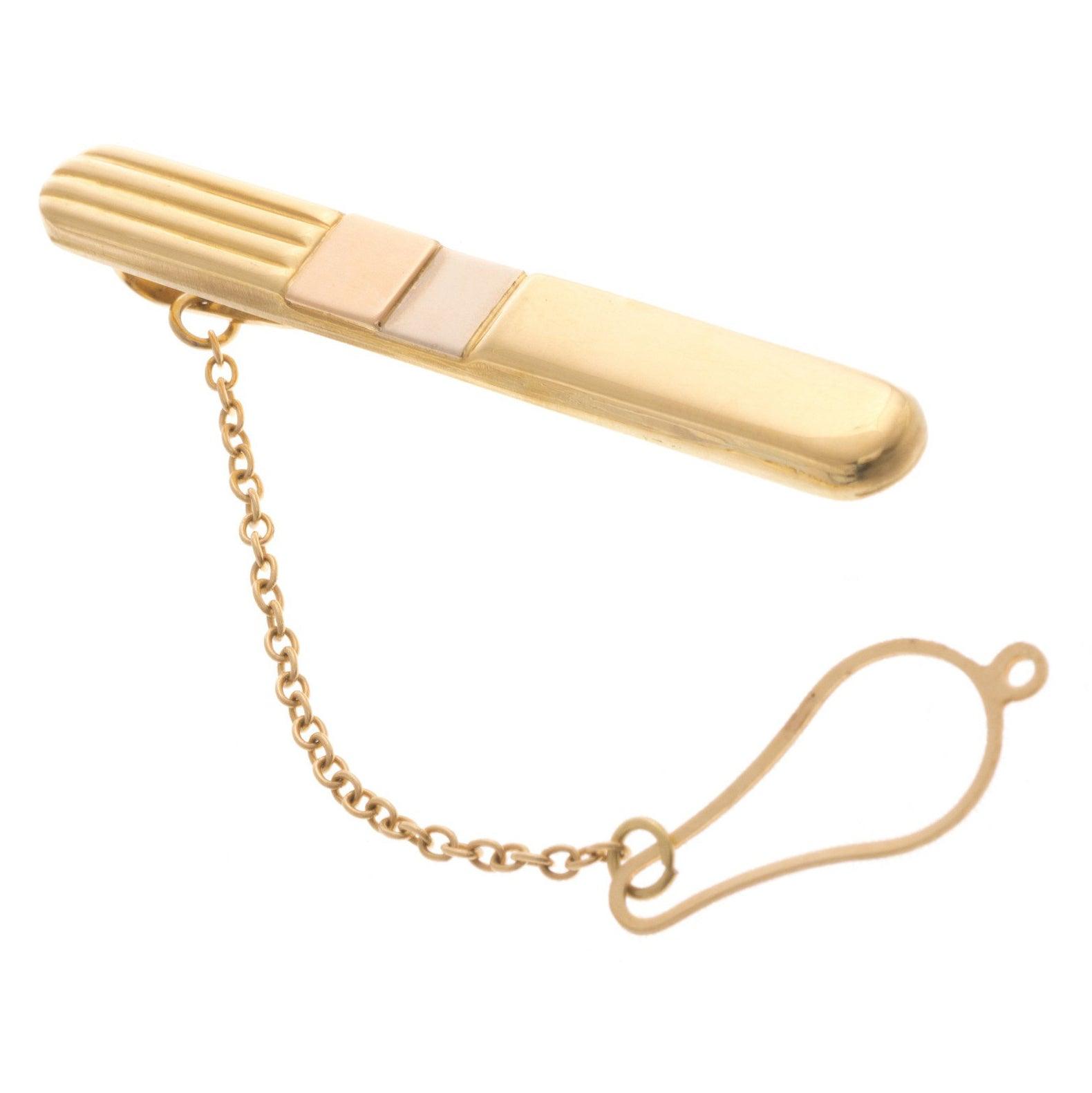 18ct Yellow Gold Men's Tie Pin TP-2552 - Minar Jewellers