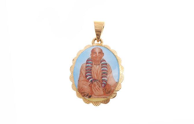 22ct Yellow Gold Hare Krishna Pendant (5.2g) P-5498 - Minar Jewellers