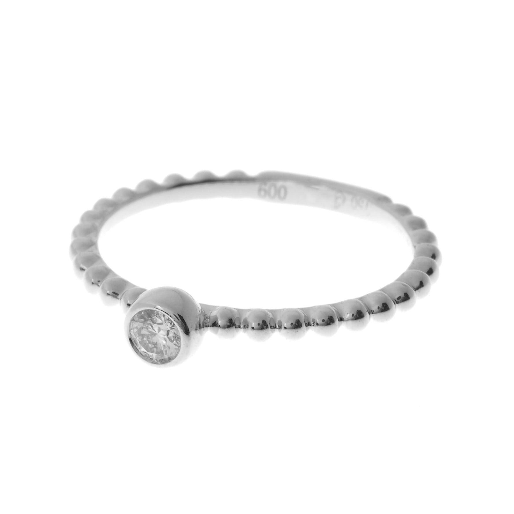 18ct White Gold Diamond Engagement Ring R38284-3020 - Minar Jewellers