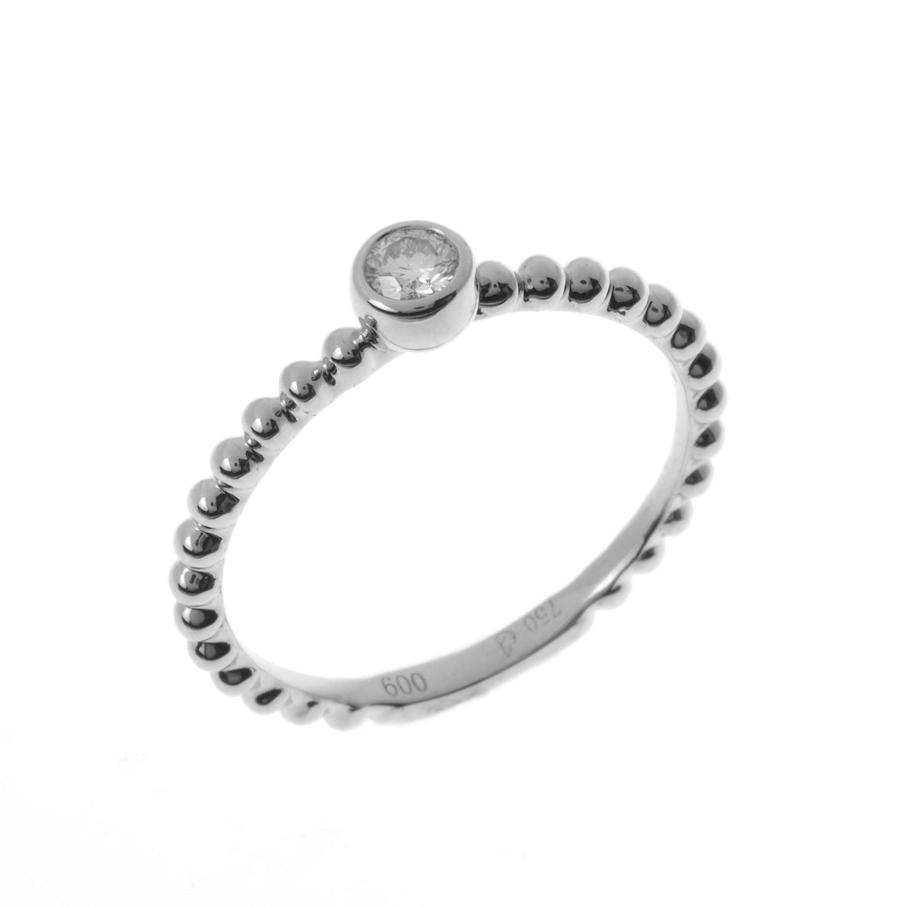 18ct White Gold Diamond Engagement Ring R38284-3020 - Minar Jewellers