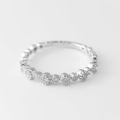 18ct White Gold Diamond Eternity Ring AR45042-17 - Minar Jewellers