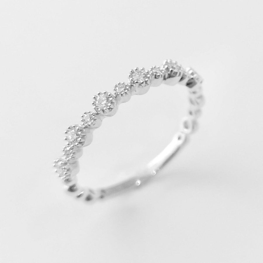 18ct White Gold Diamond Eternity Ring AR45042-17