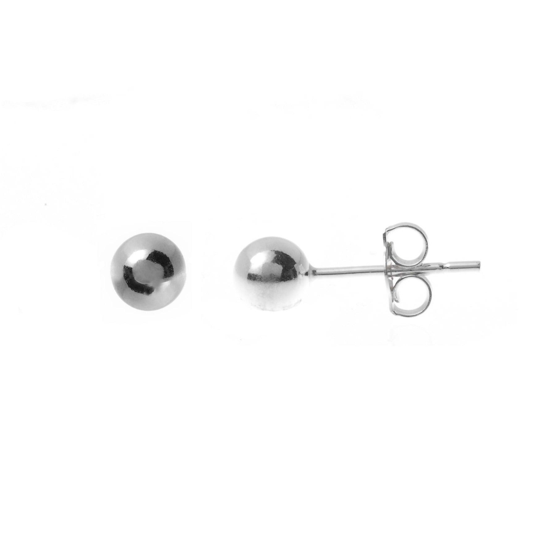 Sterling Silver Stud Earrings SE487A - Minar Jewellers