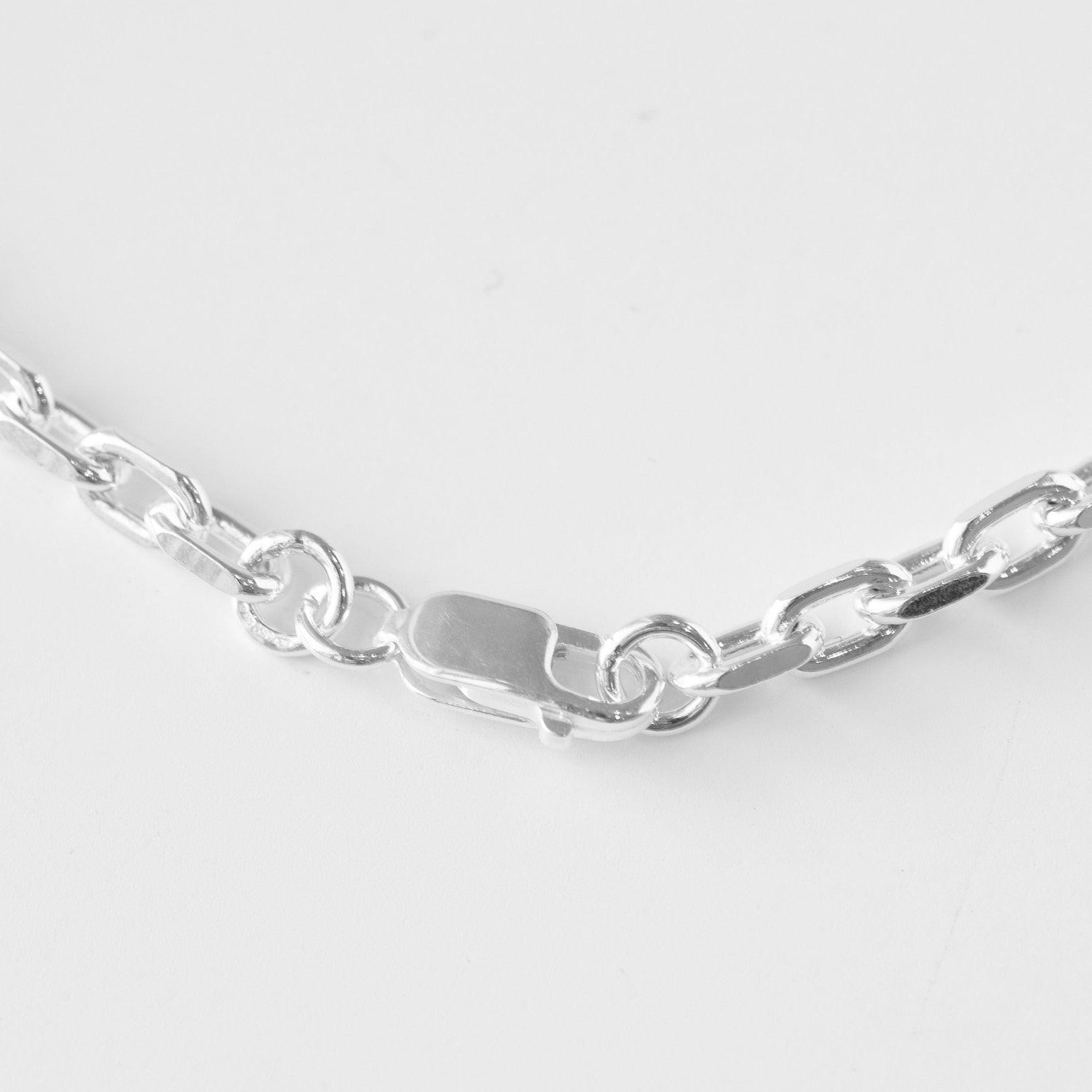 Sterling Silver Hallmarked Gents Belcher Chain SN101C - Minar Jewellers