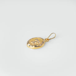 'T' 22ct Gold Initial Pendant P-7550 - Minar Jewellers
