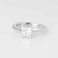 Platinum Diamond Engagement Ring ZHF02340 - Minar Jewellers