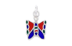 Sterling Silver Butterfly Pendant SP225A - Minar Jewellers